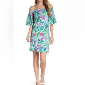 Lilly Pulitzer Fawcett dress in Early Bloomer print, size XXS